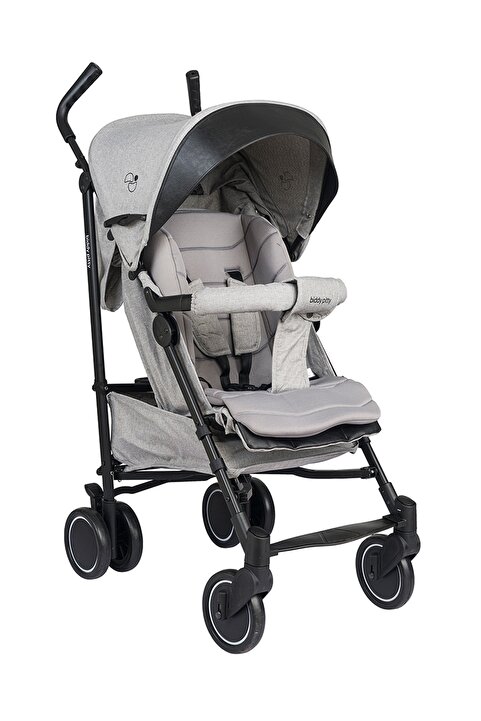 Biddy Pitty Picco Alüminyum Hafif Lüks Baston Bebek Arabası Sand Melange