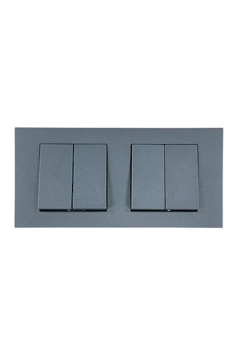 OVİVO Ovivo Grano Füme İkili Set Komütatör + Komütatör