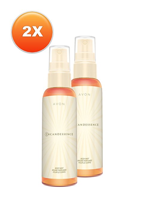 Avon Incandessence Kadın Vücut Spreyi 100 Ml. İkili Set