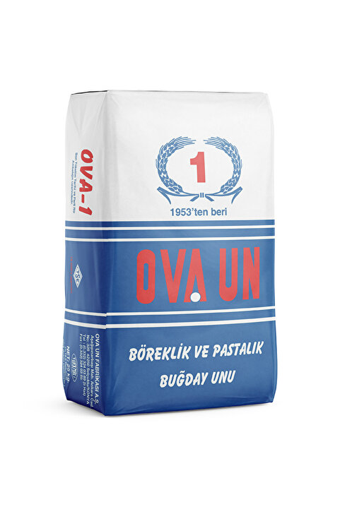Ova un Ova 1 Böreklik Ve Pastalık Buğday Unu (1-10 Kg)