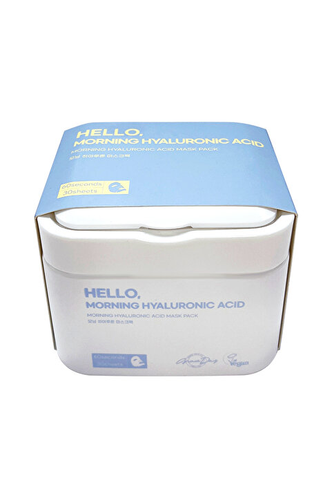 Grace Day Hyalüronik Asit Nemlendirici Vegan Maske Seti 30 adet Grace Day Hello Hyaluronic Mask Pack 30 pcs