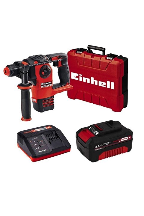 Einhell Herocco Şarjlı Kırıcı Delici Hilti Ve 4.0ah Tek Akü Şarj Aleti