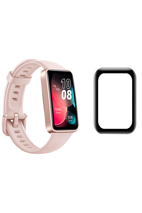 İncisoft Huawei Band 8 Uyumlu Özel PMMA Kırılmaz Tam Kaplayan Ekran Koruyucu