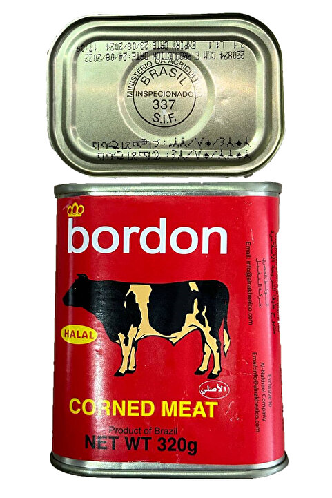 Bordon CORNED BEEF *MEAT* 320 GR