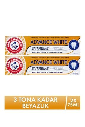 3 Tona Kadar Beyazlatıcı Diş Macunu - Advance White 75 ml - 2'li 501072422222