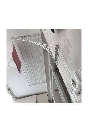 Asansörlü Çamaşırlık 6 Çubuklu 200 Cm - Metal Aksamlı 6200