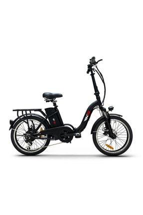 GT25 Katlanabilir Elektrikli Bisiklet Siyah