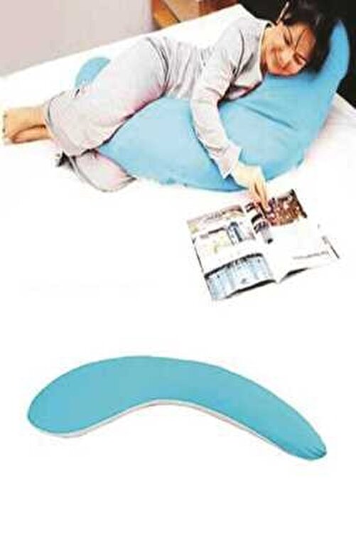 Buffer Yarim Boy Hamile Ve Uyku Yastigi Mavi Fiyati Yorumlari Trendyol