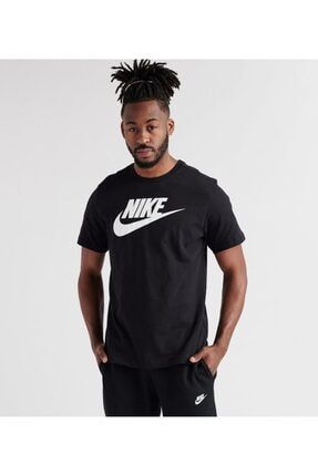 Erkek Siyah Sportswear Icon Futura Tişört