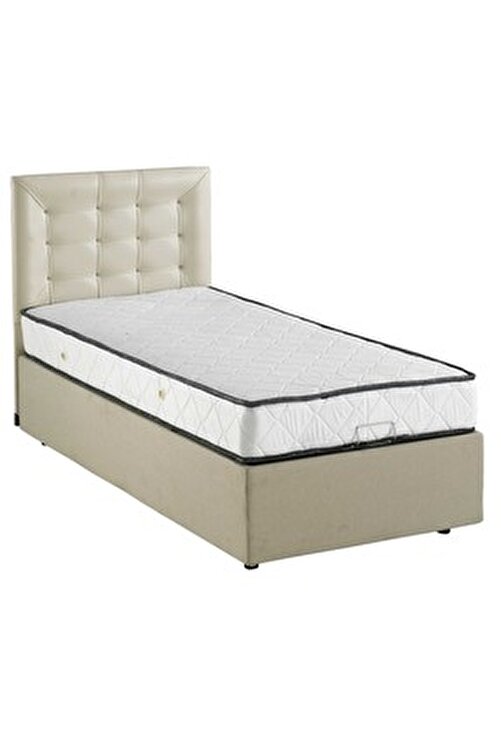 Metalia Tek Kisilik Baza Baslik Yatak Seti 90x190 Fiyati Yorumlari Trendyol