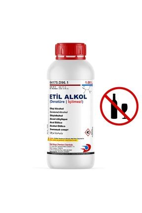 Etil Alkol - Içilmez (ethanol, Denatüre) | 1.00 Litre CAS64175D961000