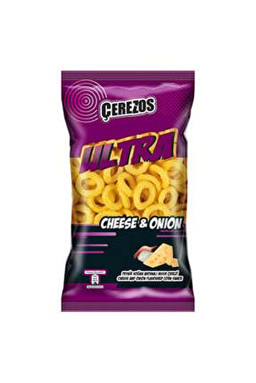 Ultra Peynir Soğan Aromalı Mısır Çerezi 100Gr
