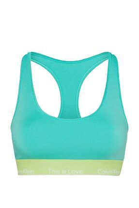 Green calvin klein bralette deals