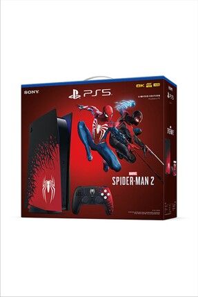 Playstation 5 Marvel Spiderman Limited Edition Diskli Sürüm - Türkçe Menü - İthalatçı Garantili.