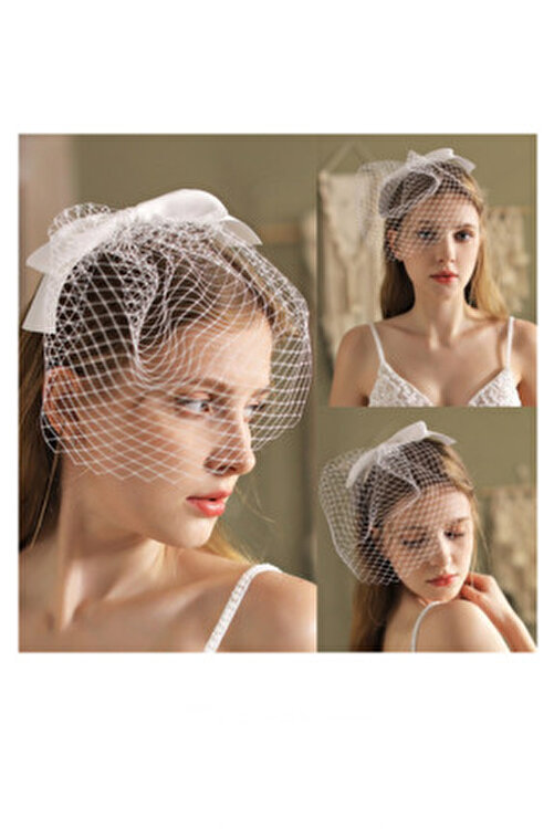 peçe ile düğün saç topuzları