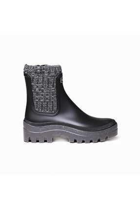 Kadın Yağmur Botu Camos Rain Ankle Boot In Negre (BLACK)
