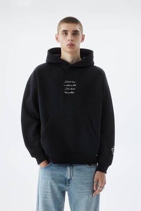 Pull Bear Black Bean siyah sweatshirt Fiyat Yorumlar Trendyol