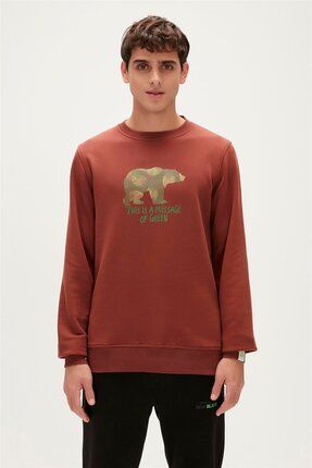 Bad Bear RE FINGER CREWNECK Turuncu Erkek Sweatshirt Fiyat Yorumlar Trendyol