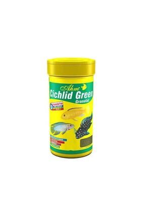 Cichlid Green Granulat Bitkisel Balık Yemi 100ml