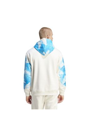 adidas IJ0630 E adidas Fewo Uf Hdy Erkek Sweatshirt Beyaz