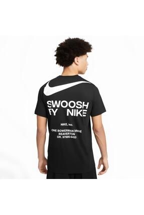 Nike big logo sales t shirt