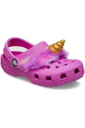 Girls deals unicorn crocs