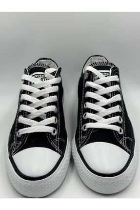 Unisex Siyah Beyaz Kısa Bilekli Spor Ayakkabı - Sneaker Convers