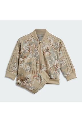 Kids adidas camo discount tracksuit