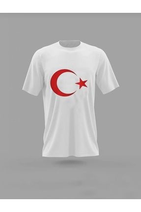 unisex çocuk türk bayrağı t-shirt/ türk bayrağı t-shirt/ay yıldızlı t-shirt