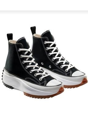 Siyah - Adasu Wanderson Run Star Unisex Canvas Sneaker Ayakkabı