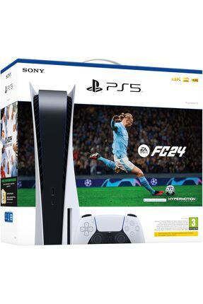 Playstation 5 Ps5 Cd'li Sürüm 825 Gb Fc 24 Fifa 24 Paket Son Seri (EURASİA GARANTİ)
