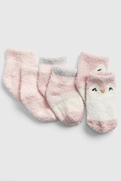 Mitt Scrutiny Conceit GAP Kız Bebek 3'Lü Penguen Desenli Çorap Seti Fiyatı, Yorumları - TRENDYOL