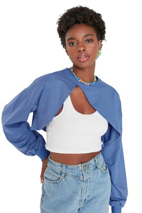 Crop top sweatshirt online