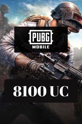 8100 UC Pubg Mobile TR