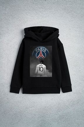 Darkia Kylian Mbappe Ozel Tasar m Bask l Kap onlu Cocuk Erkek Sweatshirt Fiyat Yorumlar Trendyol