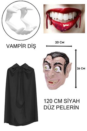 parti şehri vampir makyajı