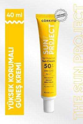 The Sun Project Yüksek Korumalı Hibrit Güneş Kremi High Protection Hybrid Sun Cream 50 Spf Pa 40 ml