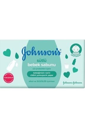 Johnson's Baby Sütlü Sabunu 100 gr x 5 Adet Bebeginizin Cildini Nazikça Temizleme