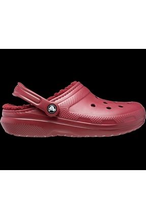 Brick red deals lined crocs