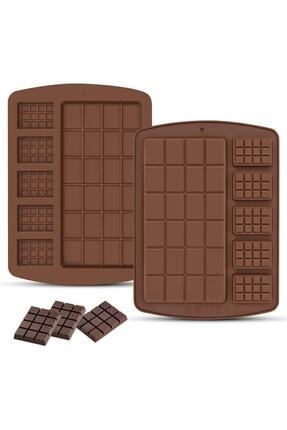 Tablet Çikolata Kalıbı Silikon Kalıp Çikolata Sabun Kokulu Taş Epoksi Kalıbı Mum Buz Silikon Kalıbı