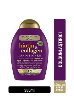Dolgunlaştırıcı Biotin & Collagen Saç Bakım Kremi 385 ml