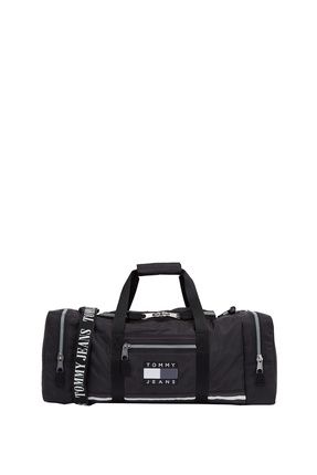 Siyah Erkek Duffle Bag TJM HERITAGE ARCHIVE DUFFLE