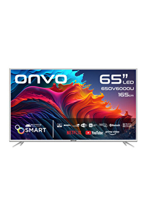 65OV6000U 4K Ultra HD 65" 165 Ekran Uydu Alıcılı Android Smart LED TV