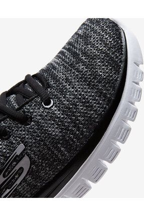 Skechers Graceful twisted Fortune Kad n Siyah Spor Ayakkab 12614