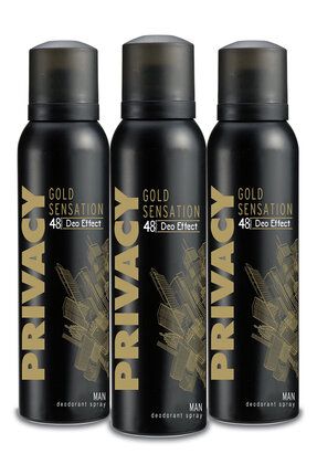 Gold Men Deodorant 3x150ml