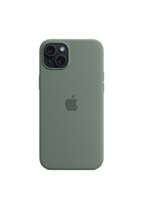iPhone 15 Plus için MagSafe özellikli Silikon Kılıf - Selvi