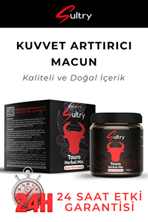 Touro Kuvvet Macunu Hologramlı Orijinal Ürün Kutulu Emniyet Kilitli 240Gr ST66 TOURO HERBAL 66