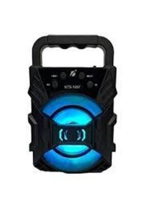 1057 Fm Radyolu Mini Taşınabilir Müzik Çalar Kutusu Bluetooth'lu Ses Bombası gold1057