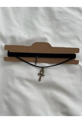 Planet Butik 2li Ankh Choker Kolye