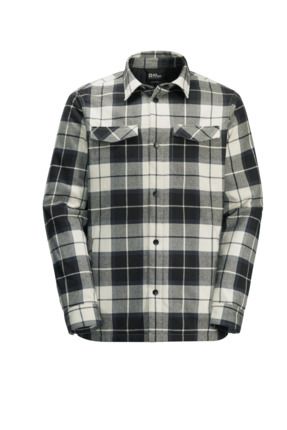Jack wolfskin flannel shirt deals